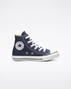 Converse Chuck Taylor All Star Fiu Magasszárú Sötétkék | PEBIYCT-HU